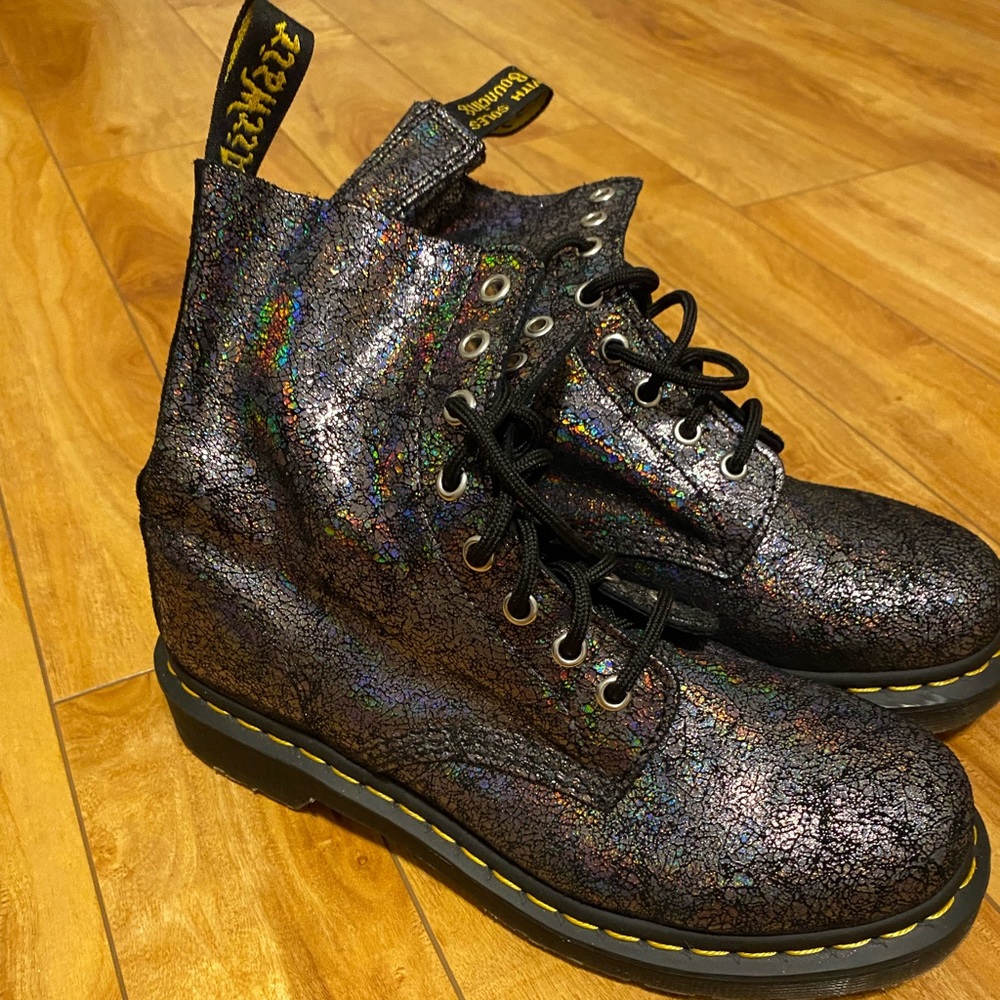 Dr. Martens 1460 Pascal Combat Boots Size 8